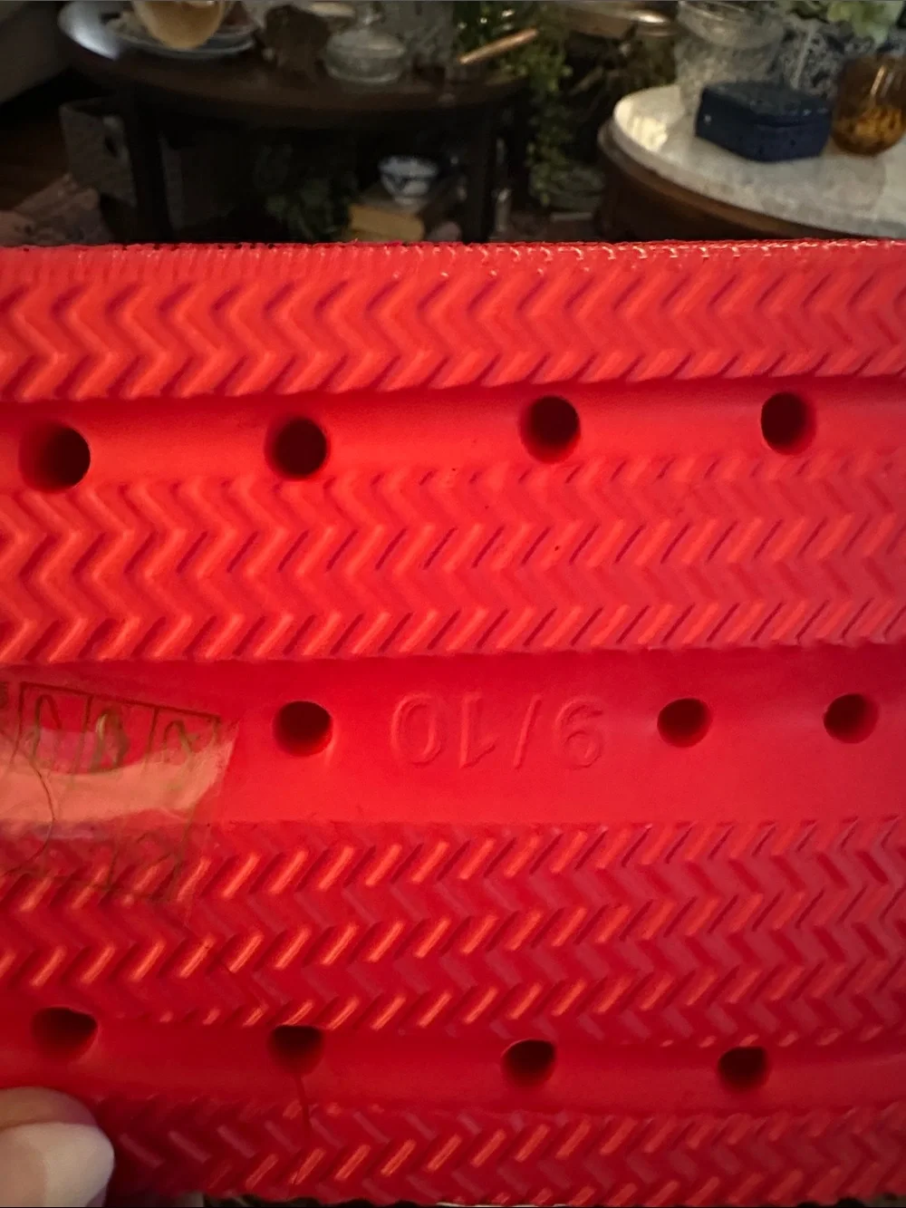 Coca-Cola Bright Red Logo Slide Sandals size 9/10